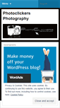 Mobile Screenshot of photoclicker.wordpress.com