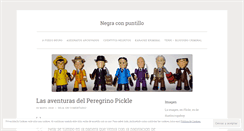 Desktop Screenshot of negraconpuntillo.wordpress.com