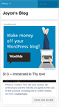 Mobile Screenshot of joycseer.wordpress.com