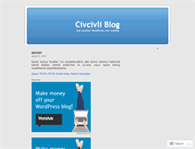 Tablet Screenshot of civcivli.wordpress.com