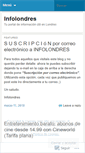 Mobile Screenshot of infolondres.wordpress.com