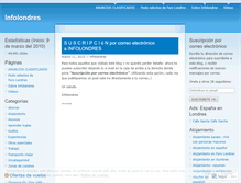 Tablet Screenshot of infolondres.wordpress.com