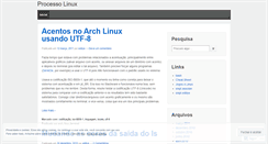 Desktop Screenshot of processolinux.wordpress.com