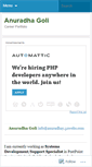 Mobile Screenshot of anuradhagoli.wordpress.com