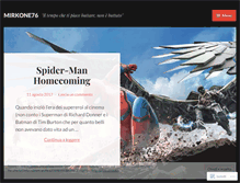 Tablet Screenshot of mirkone76.wordpress.com