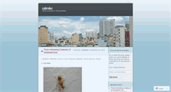 Desktop Screenshot of calimike.wordpress.com