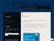 Tablet Screenshot of constantine319.wordpress.com