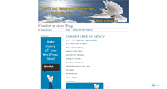 Desktop Screenshot of comfortinjesus.wordpress.com