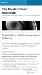 Mobile Screenshot of mustardseedmanifesto.wordpress.com