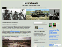 Tablet Screenshot of havanaluanda.wordpress.com