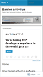 Mobile Screenshot of barrierantivirus.wordpress.com