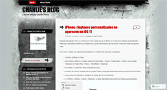 Desktop Screenshot of charlieflores.wordpress.com