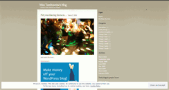 Desktop Screenshot of misstambourine.wordpress.com