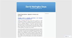Desktop Screenshot of davidoya.wordpress.com