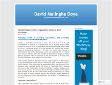 Tablet Screenshot of davidoya.wordpress.com