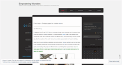 Desktop Screenshot of empoweringwonders.wordpress.com