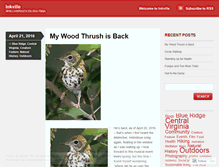 Tablet Screenshot of inkville.wordpress.com