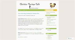 Desktop Screenshot of christianmarriagecafe.wordpress.com