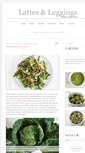 Mobile Screenshot of lattesandleggings.wordpress.com
