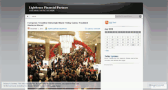 Desktop Screenshot of lighthousefinancialpartners.wordpress.com