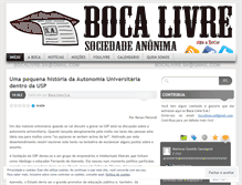 Tablet Screenshot of bocalivresa.wordpress.com