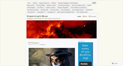 Desktop Screenshot of darkvstar.wordpress.com