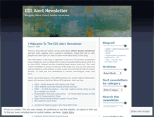 Tablet Screenshot of edsalert.wordpress.com