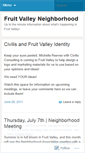 Mobile Screenshot of fruitvalley.wordpress.com