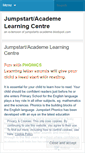 Mobile Screenshot of jumpstartacademe.wordpress.com