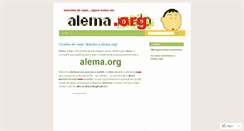 Desktop Screenshot of alemamalo.wordpress.com