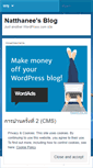 Mobile Screenshot of natthanee.wordpress.com
