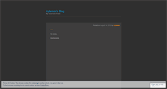Desktop Screenshot of icylemon.wordpress.com
