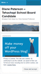 Mobile Screenshot of dianepeterson2010.wordpress.com