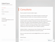 Tablet Screenshot of gabrielfranco89.wordpress.com