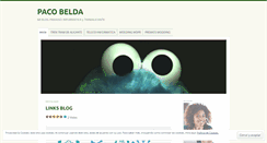 Desktop Screenshot of pacobelda.wordpress.com