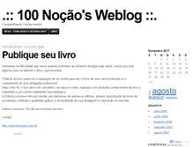 Tablet Screenshot of 100nocao.wordpress.com