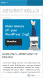 Mobile Screenshot of designtrolls.wordpress.com