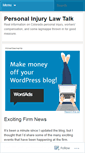 Mobile Screenshot of coloradoinjury.wordpress.com