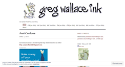 Desktop Screenshot of gregwallaceink.wordpress.com