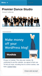Mobile Screenshot of premierdancestudio.wordpress.com