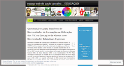 Desktop Screenshot of paulocarvalhoeducacao.wordpress.com