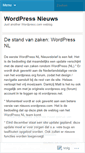 Mobile Screenshot of nieuws.wordpress.com