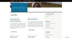 Desktop Screenshot of annerleymidwife.wordpress.com