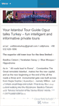 Mobile Screenshot of myistanbultourguide.wordpress.com