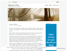 Tablet Screenshot of dreamaday.wordpress.com
