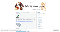 Desktop Screenshot of halalharamguide.wordpress.com