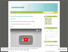 Tablet Screenshot of pandaclouds.wordpress.com