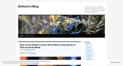 Desktop Screenshot of eslkevin.wordpress.com