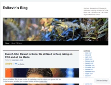 Tablet Screenshot of eslkevin.wordpress.com