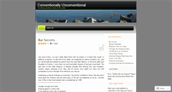 Desktop Screenshot of conventionallyunconventional.wordpress.com